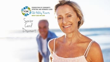 Club Holiday Resorts in Urunga Bellingen Shire, Fingal Bay Port Stephens and Sussex Inlet NSW South Coast now all offer 10% discount for Senior Card holders