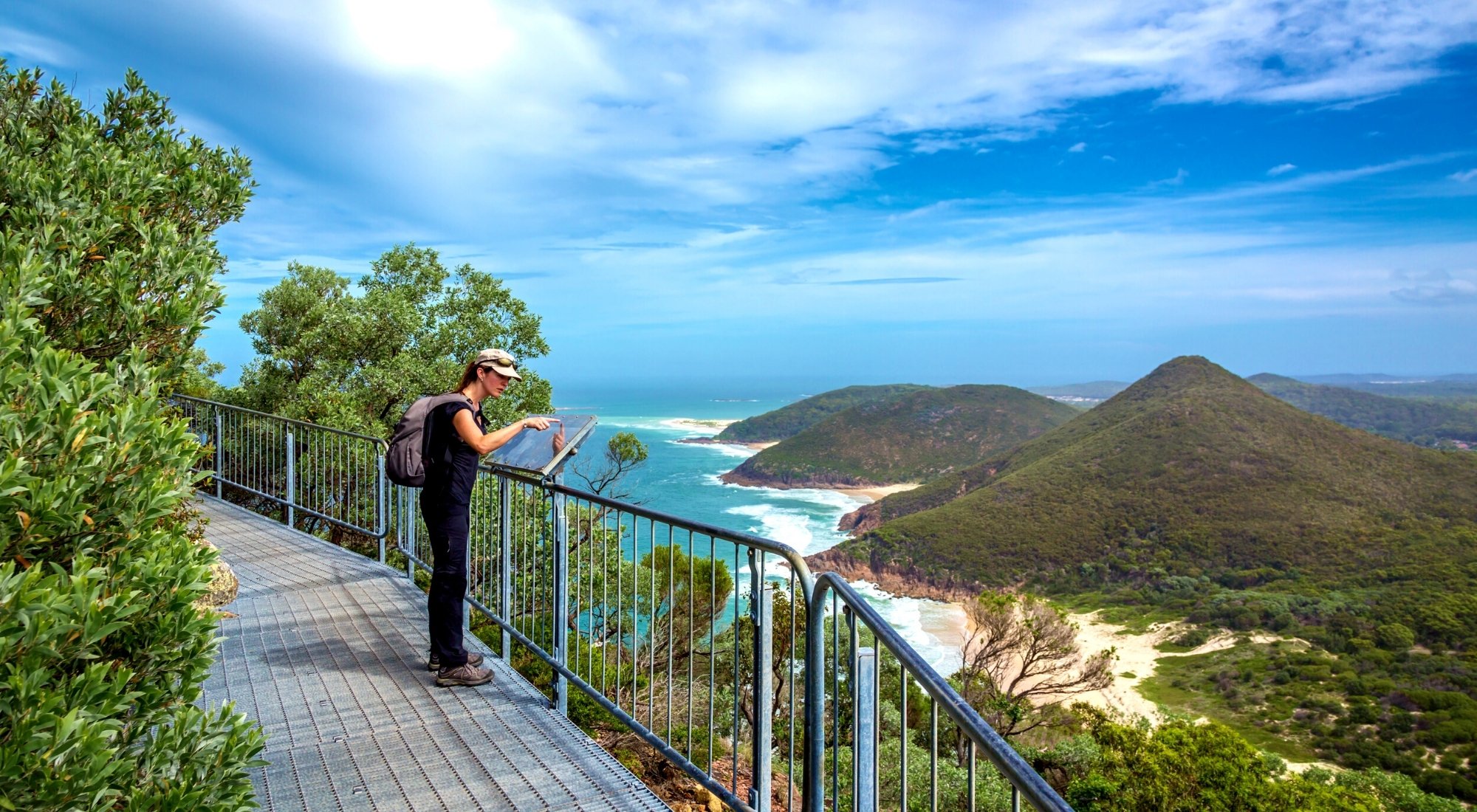 Mt Tomaree Summit Walk, Port Stephens - Seaside Holiday Resort, Fingal Bay NSW