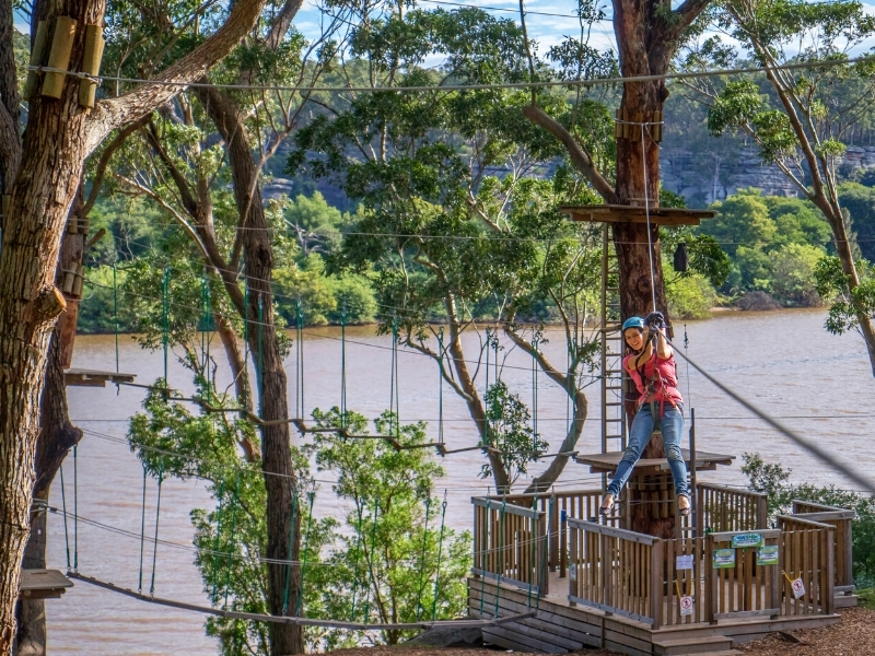 Trees Adventure, North Nowra - Credit Dee Kramer