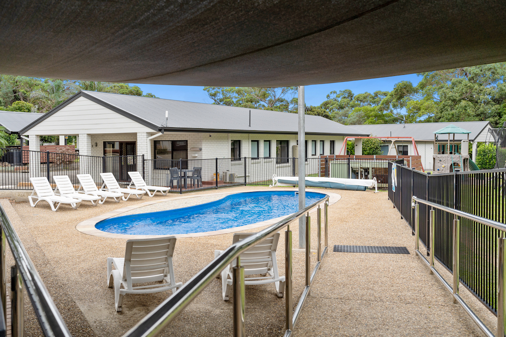 Haven Pool with Accessible ramp