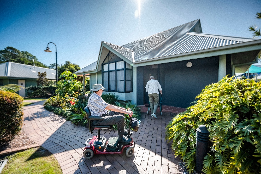 Accessible Pathways at Riverside Holiday Resort Urunga